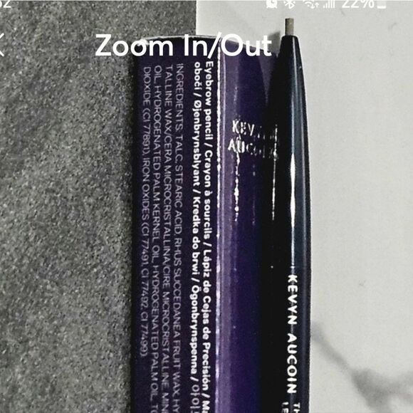 Kevyn Aucoin's Precision Brow Pencil In Ash Blonde High pigment self-sharpen NEW - Picture 8 of 11